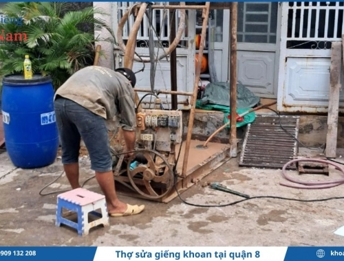 Thợ sửa giếng khoan tại Quận 8