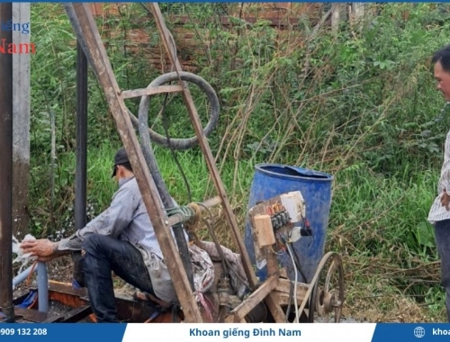 Dịch vụ khoan giếng tại Quận 4