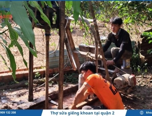Thợ sửa giếng khoan tại Quận 2