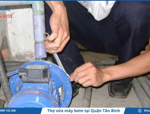 Dịch vụ thợ sửa máy bơm tại quận Tân Bình