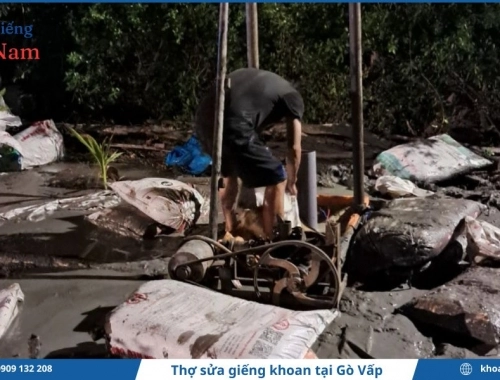 Thợ sửa giếng khoan tại Gò Vấp