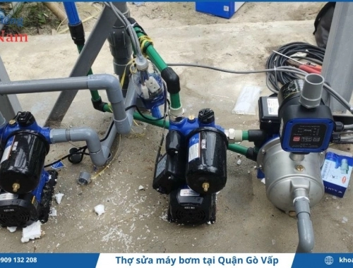Dịch vụ thợ sửa máy bơm tại quận Gò Vấp