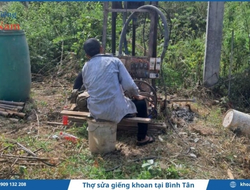 Thợ sửa giếng khoan tại Bình Tân
