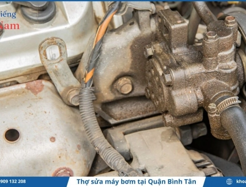 Dịch vụ thợ sửa máy bơm tại quận Bình Tân