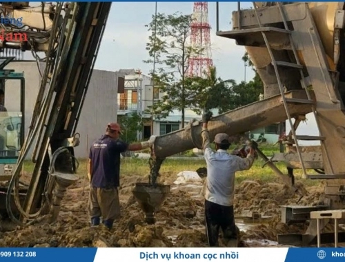 Dịch vụ khoan cọc nhồi