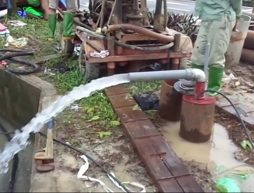 Dịch vụ khoan giếng gia đình Tp HCM