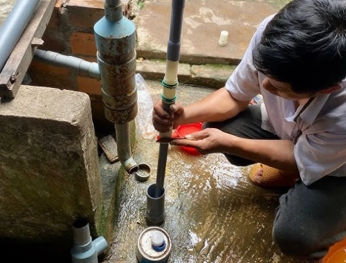 Dịch vụ khoan giếng tại Bến Tre