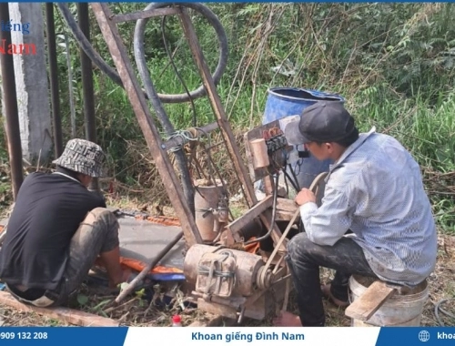 Dịch vụ khoan giếng tại Nhà Bè