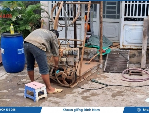 Dịch vụ khoan giếng tại Quận 3
