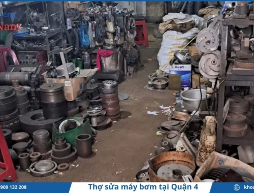 Dịch vụ thợ sửa máy bơm tại Quận 4