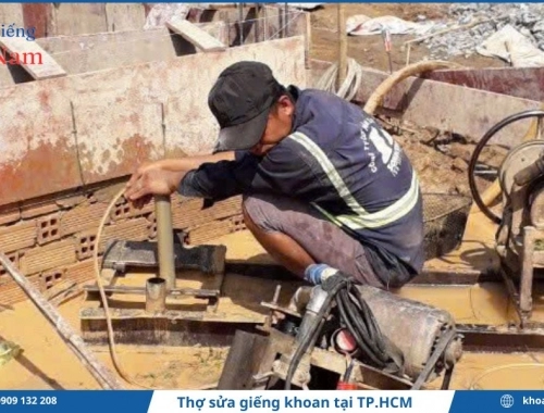 Thợ sửa giếng khoan tại Tp.HCM