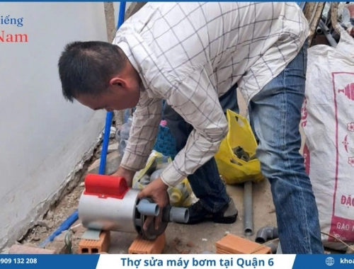 Dịch vụ thợ sửa máy bơm tại Quận 6