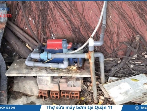 Dịch vụ thợ sửa máy bơm tại Quận 11