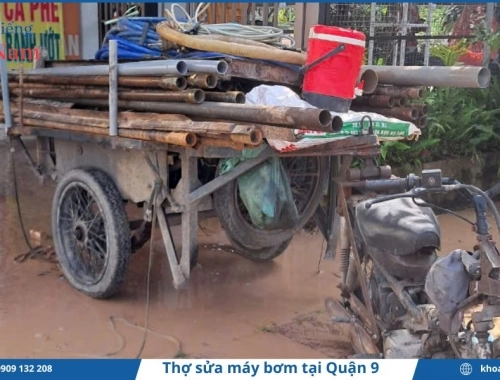 Dịch vụ thợ sửa máy bơm tại Quận 9