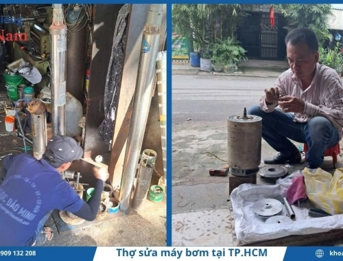 Dịch vụ thợ sửa máy bơm tại Quận 1 
