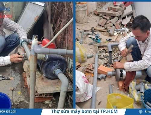Dịch vụ thợ sửa máy bơm tại TPHCM 