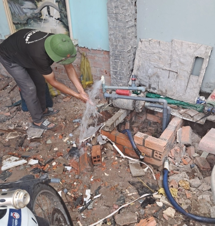 Giếng Khoan Gia Đình Nhà Anh Hà Quận 12